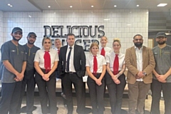 The team at McDonald's Rochdale Kingsway